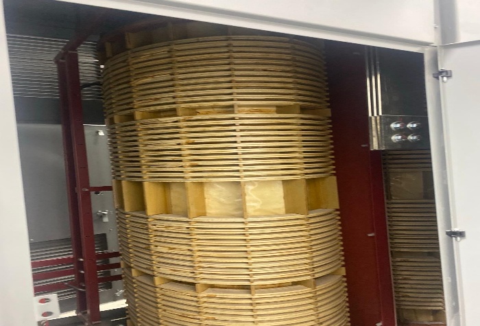 High voltage transformer coil